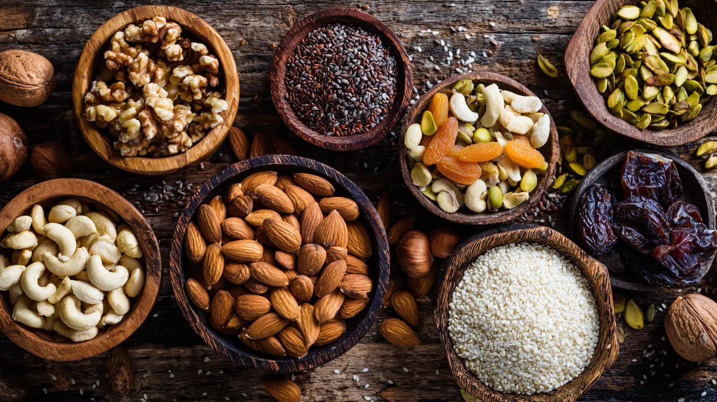 The Best Nuts and Seeds for Healthy Fats and Nutrition