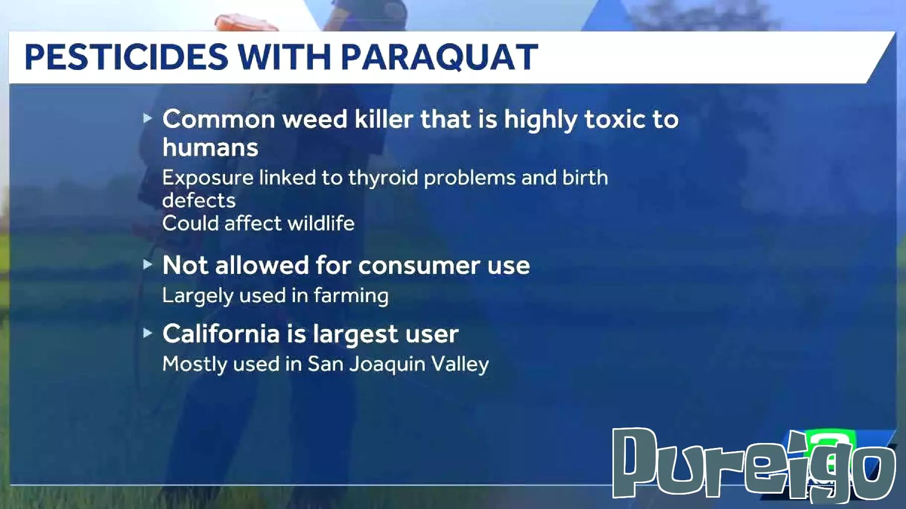 California moves away from paraquat weed killer due to health and environmental concerns
