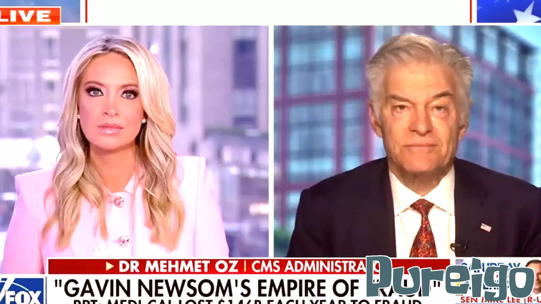 Dr. Oz calls out Newsom over California health care fraud allegations