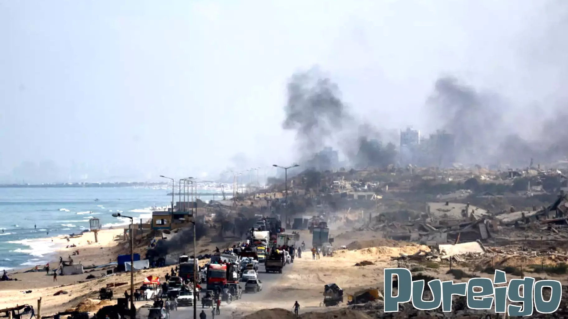 Israeli Airstrikes Target Evacuated Health Facility in Gaza City