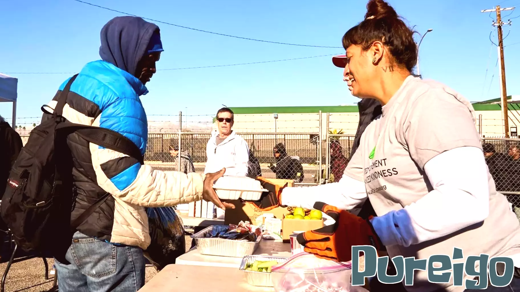 Las Vegas residents receive essential health, hygiene support during weekend event