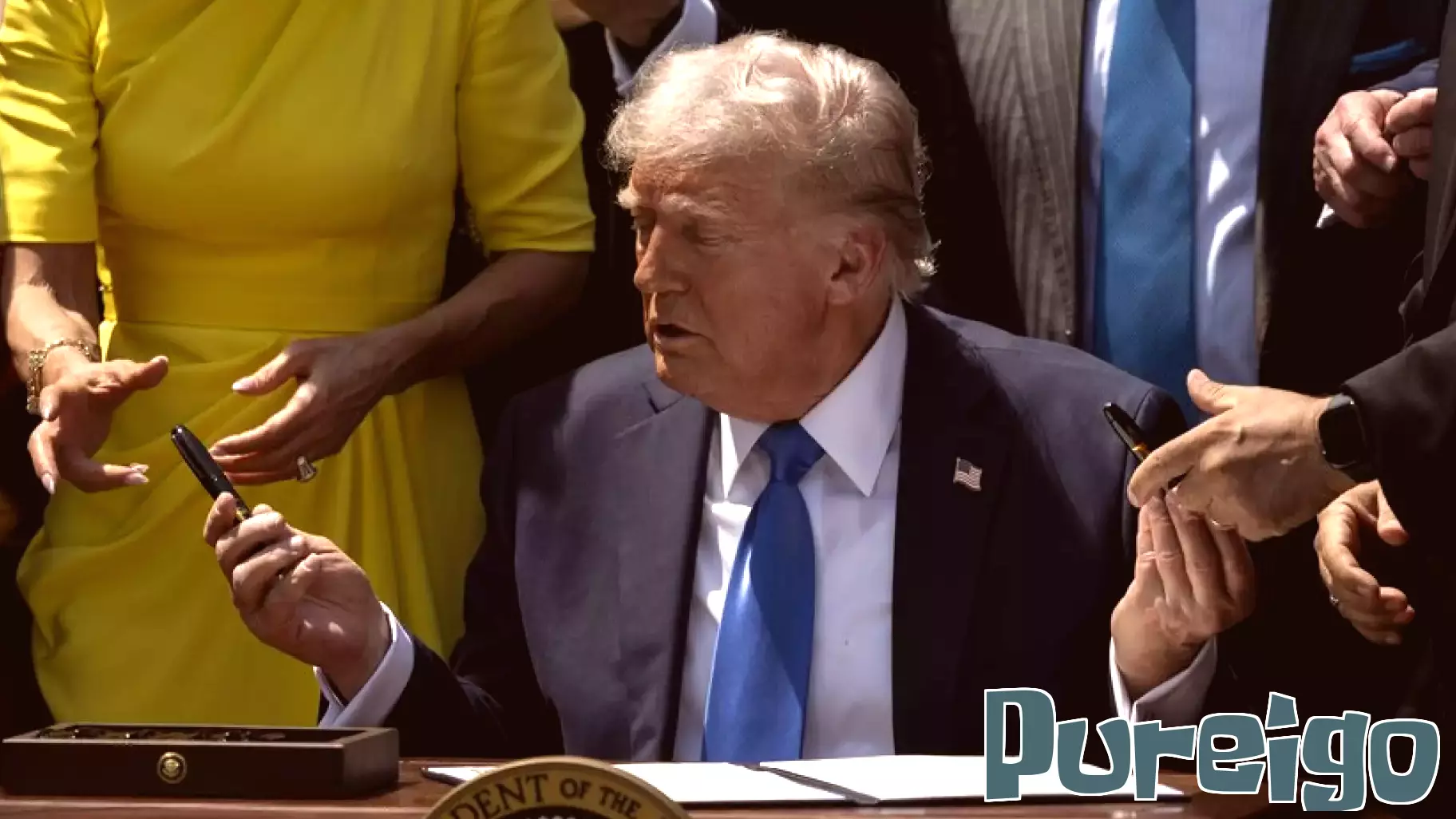 Trump signs order to expand access to psychedelic treatments for mental health conditions