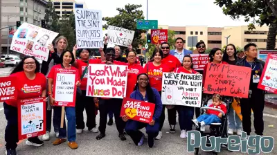 Registered nurses to protest layoffs at 17 CommonSpirit Health hospitals in California
